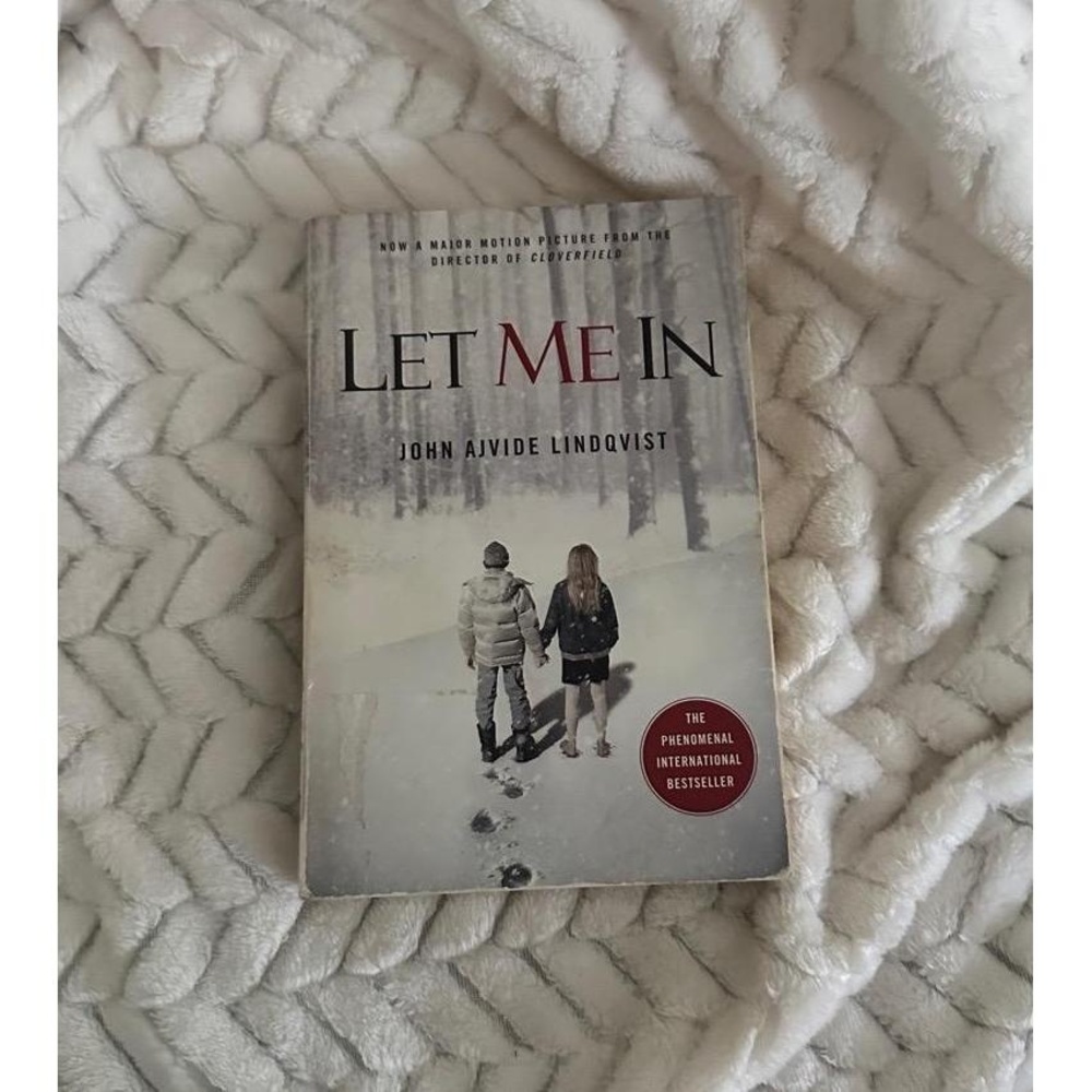 Let Me In by John Ajvide Lindqvist Paperback Horror Novel